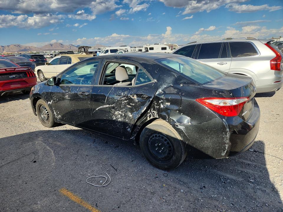 Photo 2 from auction – 2016 TOYOTA COROLLA with VIN 5YFBURHE9GP563727