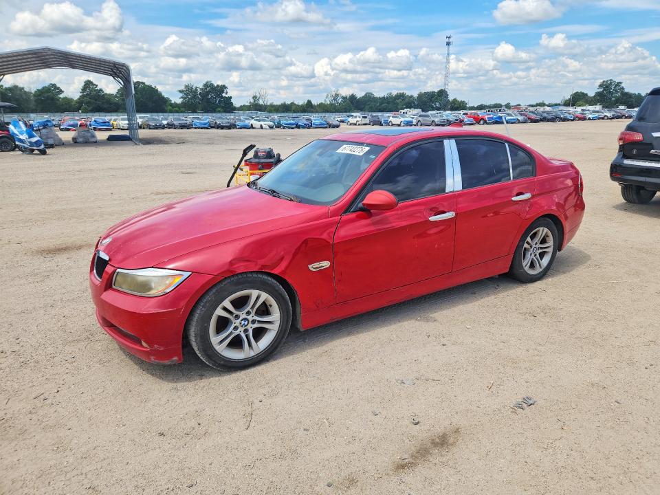 BMW 328 2008 with VIN WBAVA37548NL50586 - Photo from auction