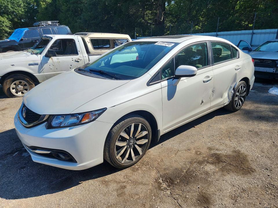 HONDA CIVIC 2015 with VIN 19XFB2F94FE044783 - Photo from auction