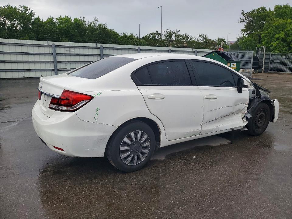 Снимка 3 от търг – 2013 HONDA CIVIC с VIN 19XFB2F55DE097079