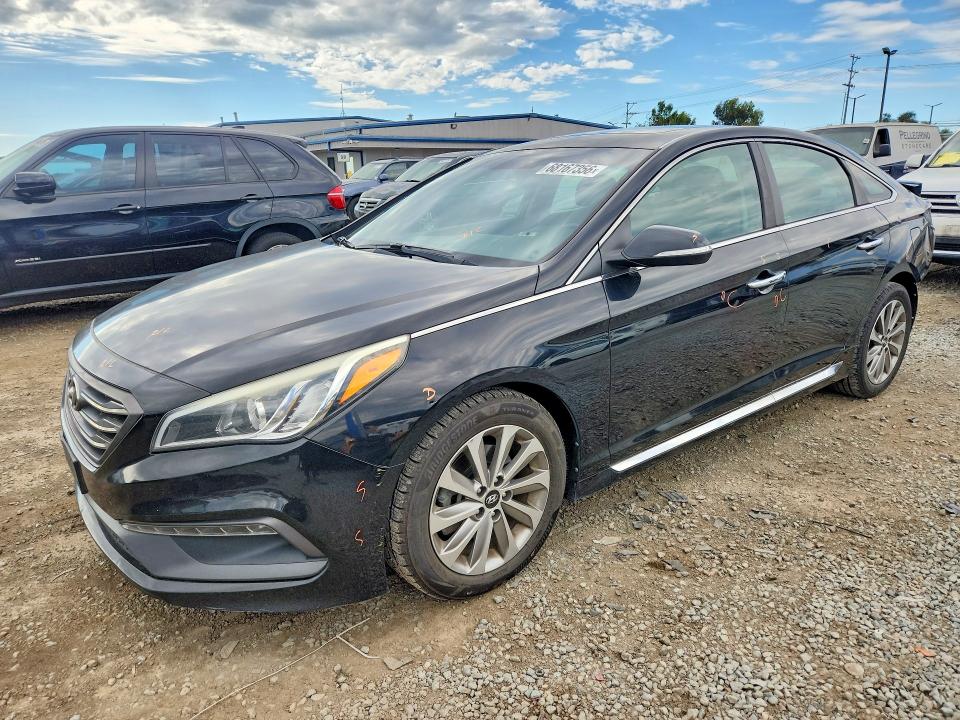 HYUNDAI SONATA 2016 with VIN 5NPE34AFXGH360512 - Photo from auction