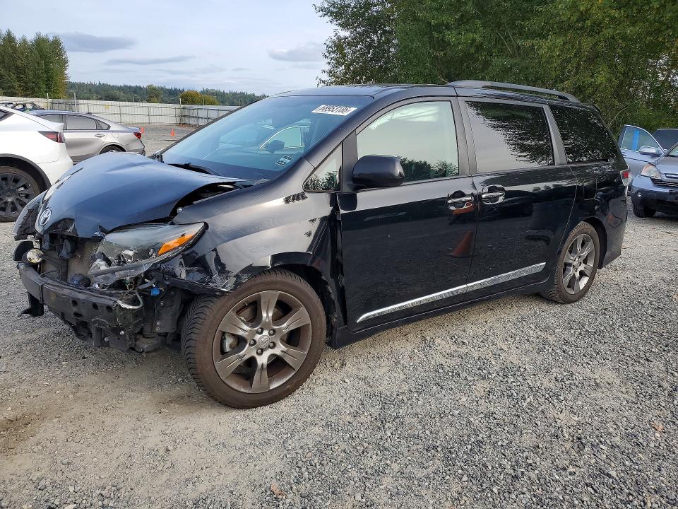 TOYOTA SIENNA 2015 with VIN 5TDXK3DC3FS528085 - Photo from auction