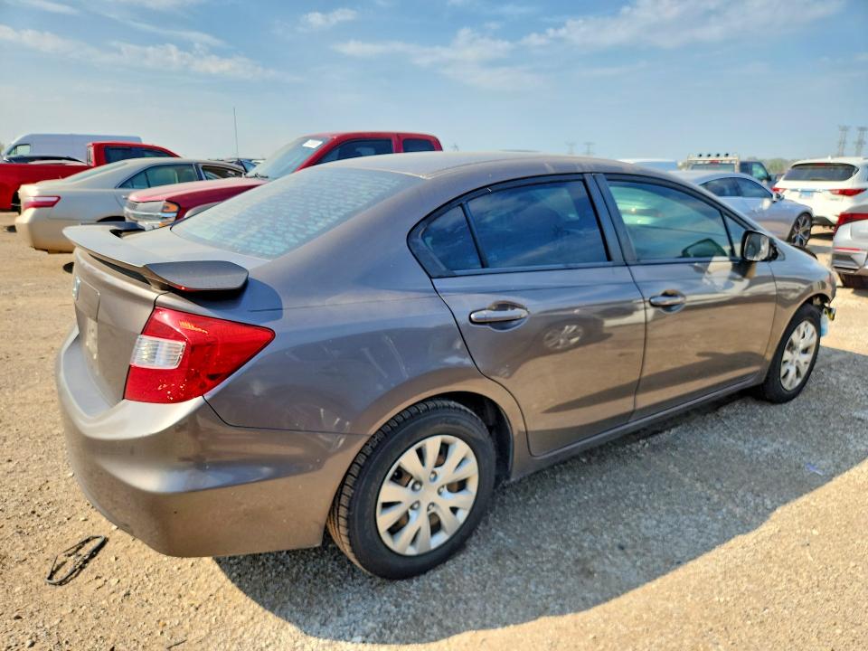 Photo 3 from auction – 2012 HONDA CIVIC with VIN 19XFB2F55CE024437