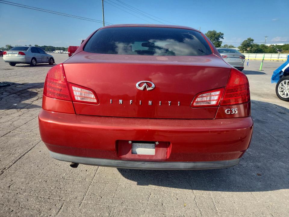Photo 6 from auction – 2003 INFINITI G35 with VIN JNKCV51E23M305145