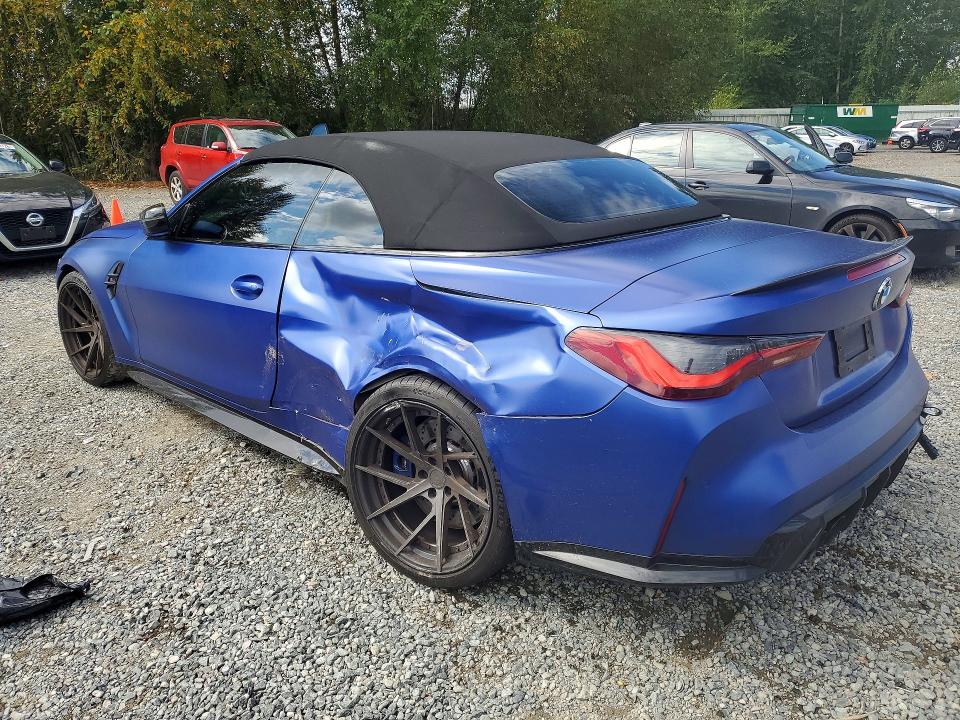 Photo 2 from auction – 2022 BMW M4 with VIN WBS33BA08NCJ71740