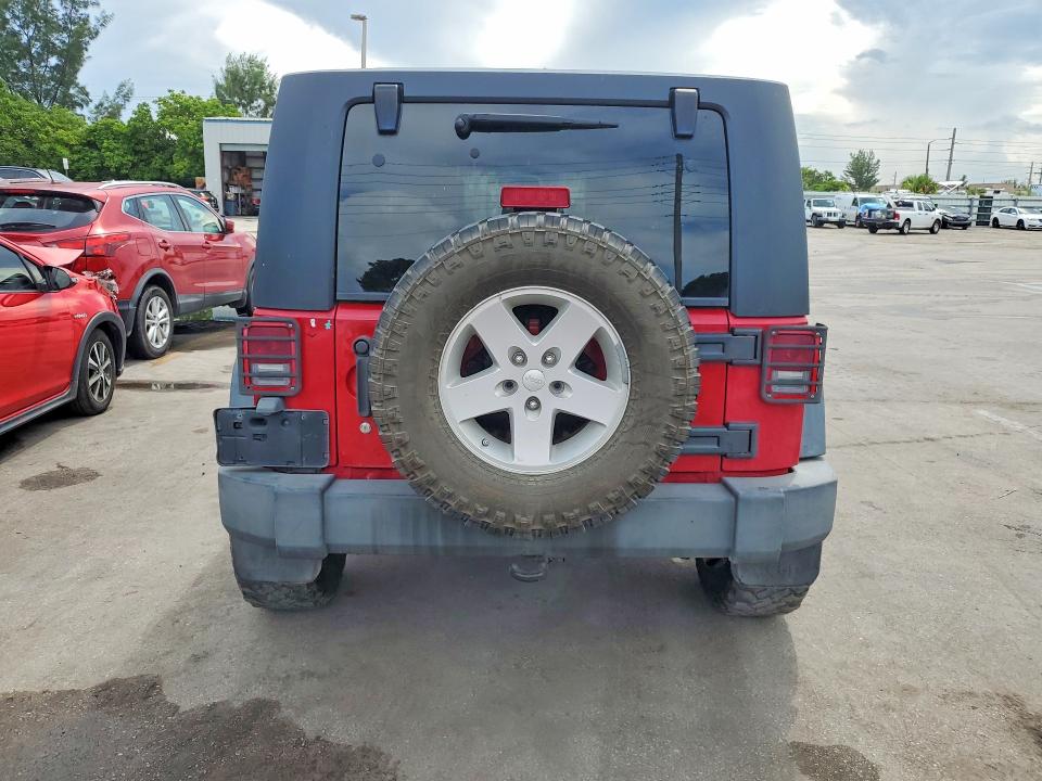 Photo 6 from auction – 2008 JEEP WRANGLER UNLIMITED with VIN 1J4GA39158L636278