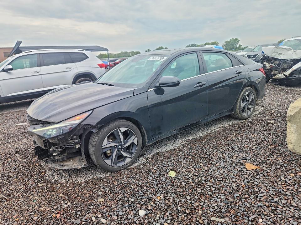HYUNDAI ELANTRA 2023 with VIN 5NPLP4AG4PH119260 - Photo from auction