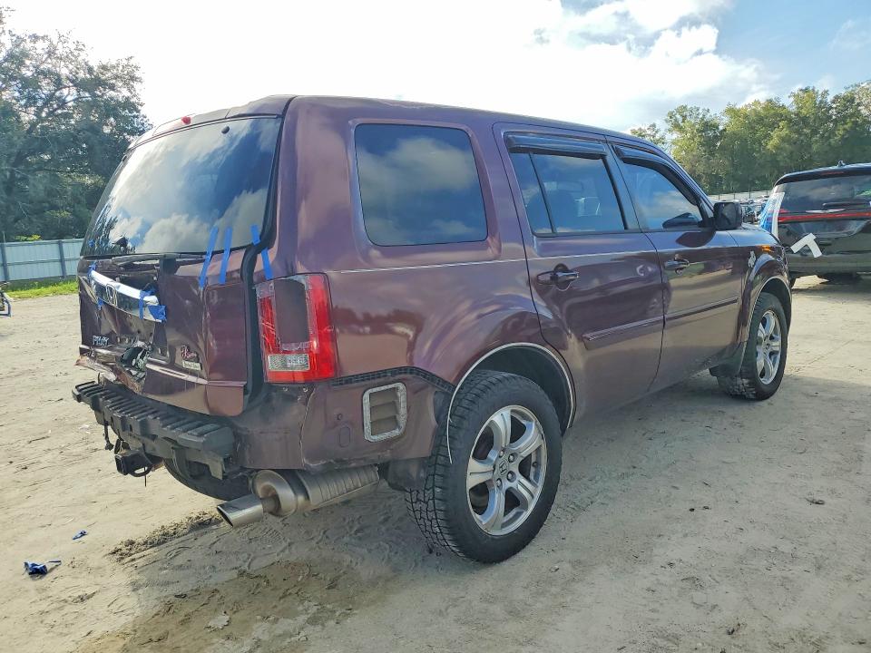 Photo 3 from auction – 2013 HONDA PILOT with VIN 5FNYF3H53DB019149