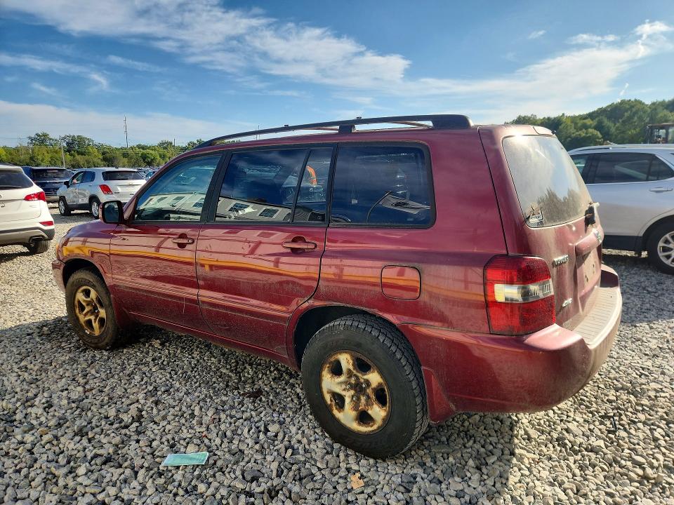Photo 2 from auction – 2006 TOYOTA HIGHLANDER with VIN JTEHD21A260045004