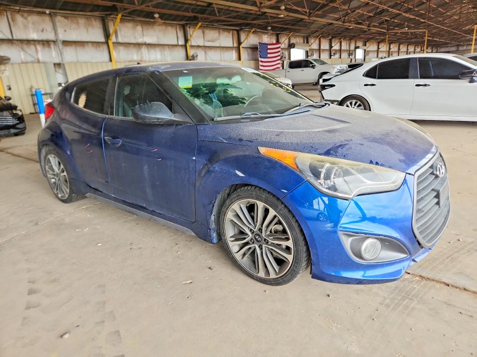 Photo 4 from auction – 2016 HYUNDAI VELOSTER with VIN KMHTC6AE0GU289672