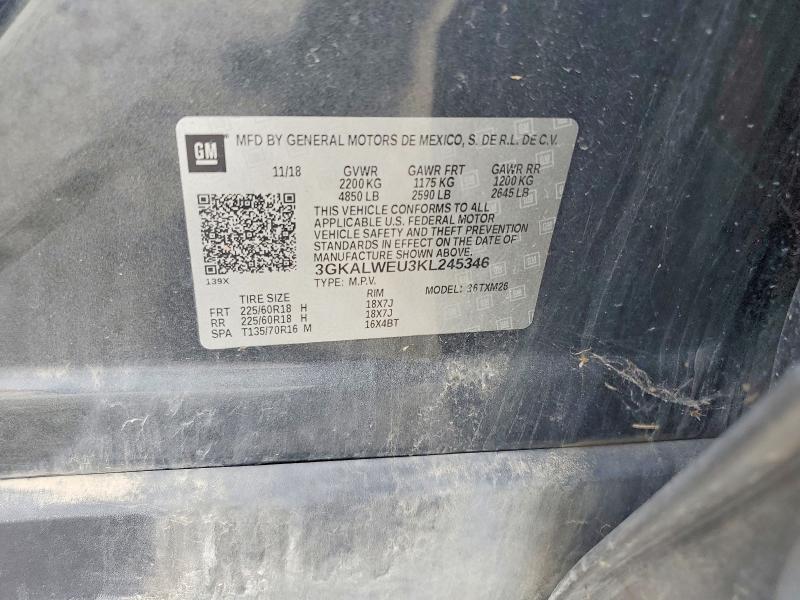 Photo 14 from auction – 2019 GMC TERRAIN with VIN 3GKALWEU3KL245346