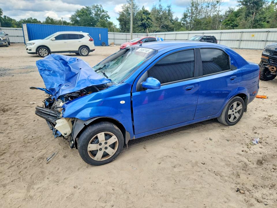 CHEVROLET AVEO 2006 with VIN KL1TD56636B582321 - Photo from auction