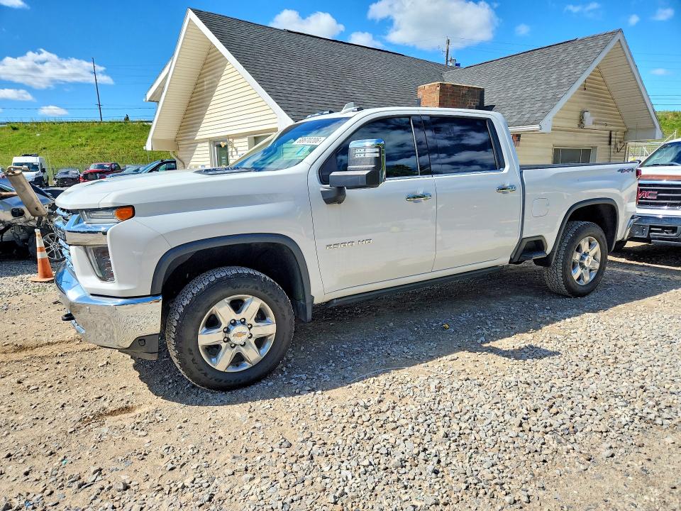 CHEVROLET SILVERADO 2021 with VIN 1GC4YPEY9MF162679 - Photo from auction