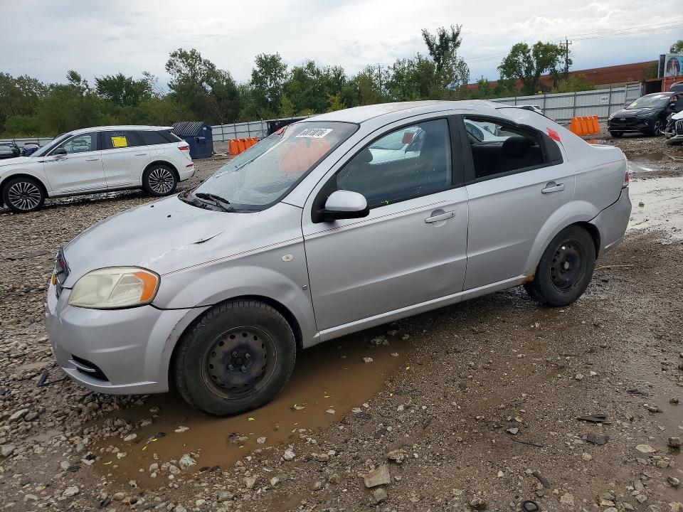 CHEVROLET AVEO 2007 con VIN KL1TD56607B120297 - Foto de la subasta