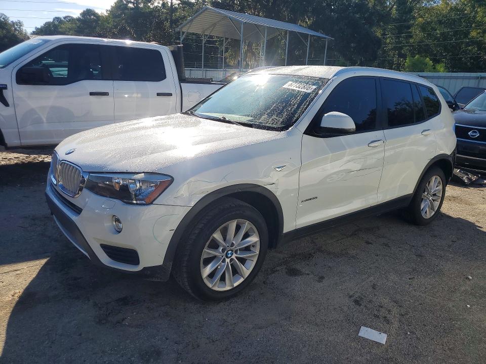 BMW X3 2017 with VIN 5UXWZ7C55H0U45652 - Photo from auction