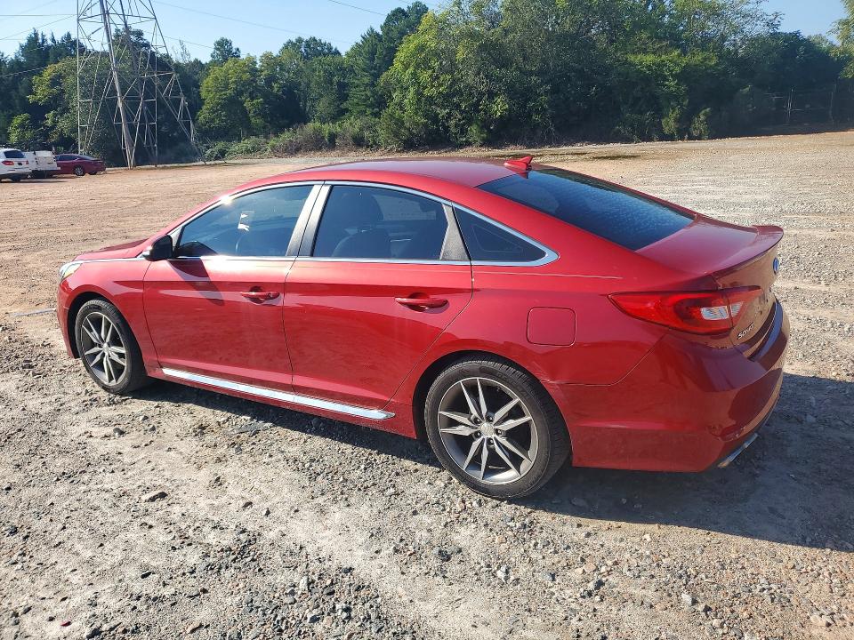 Снимка 2 от търг – 2017 HYUNDAI SONATA с VIN 5NPE34AB4HH467117