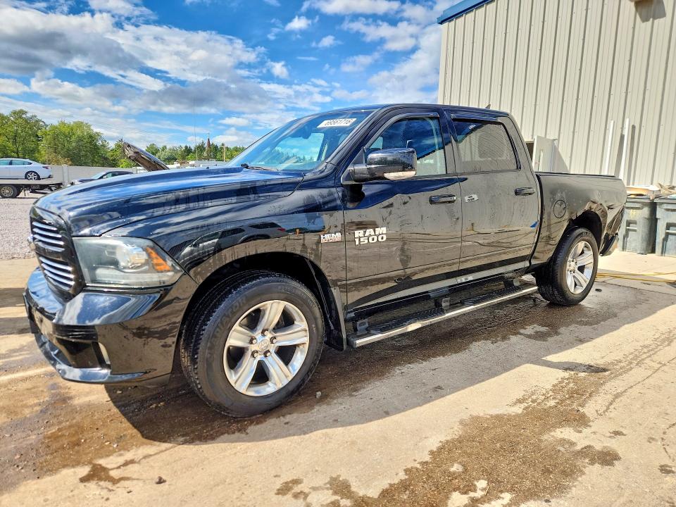 RAM 1500 2013 with VIN 1C6RR7MTXDS678170 - Photo from auction