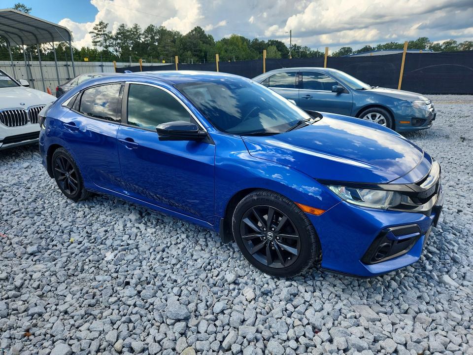 Photo 4 from auction – 2020 HONDA CIVIC with VIN SHHFK7H87LU213314