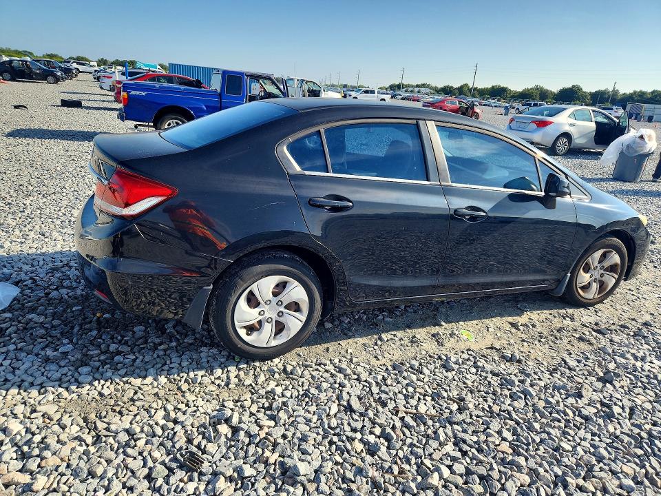 Photo 3 from auction – 2013 HONDA CIVIC with VIN 19XFB2F55DE260703