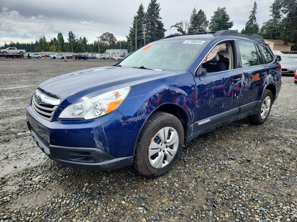 SUBARU OUTBACK 2010 with VIN 4S4BRBAC9A3350290 - Photo from auction