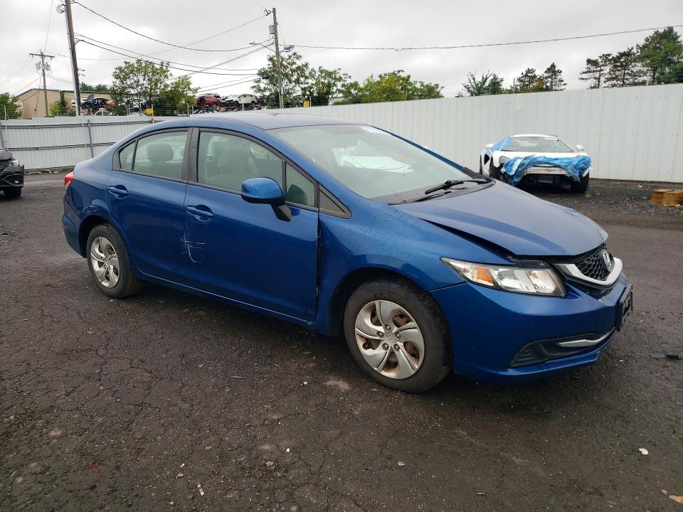 Снимка 4 от търг – 2013 HONDA CIVIC с VIN 2HGFB2F54DH527979