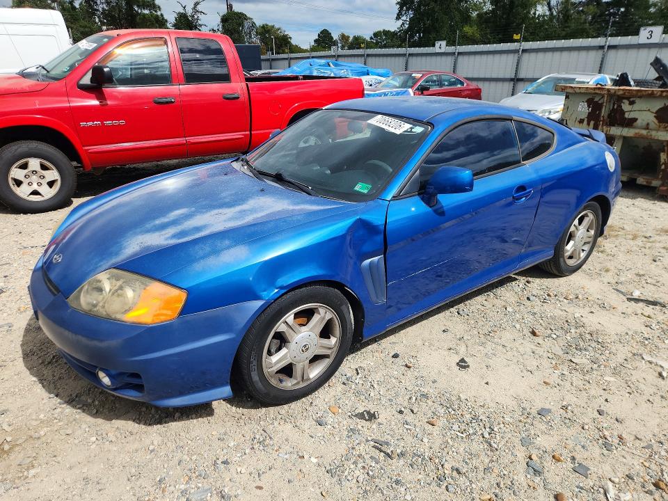 Photo 1 from auction – 2004 HYUNDAI TIBURON with VIN KMHHM65D24U144276