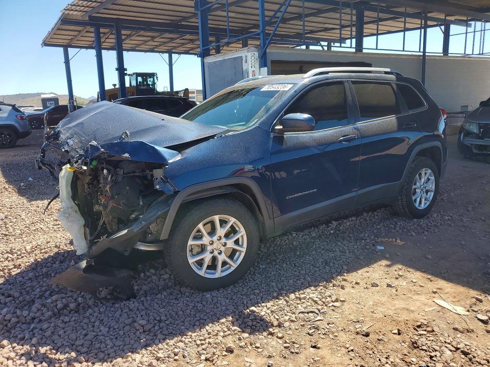 Photo 1 from auction – 2018 JEEP CHEROKEE with VIN 1C4PJMLX8JD515673