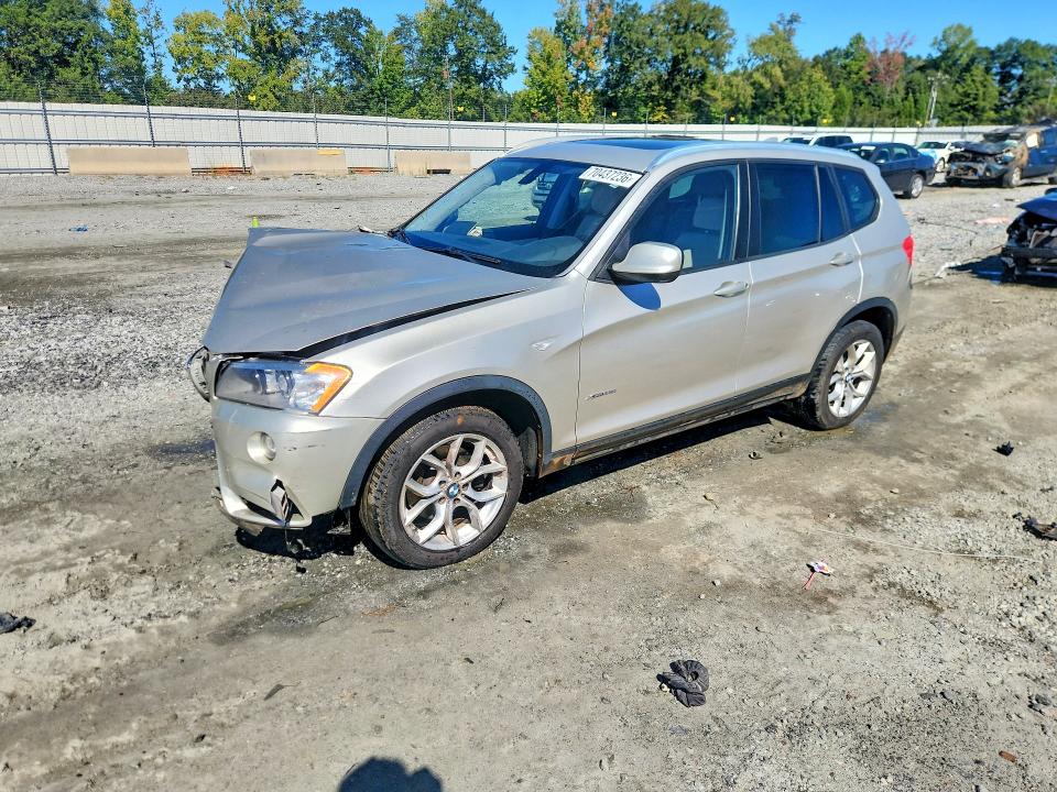BMW X3 2013 с VIN 5UXWX7C50DL976725 - Снимка от търг
