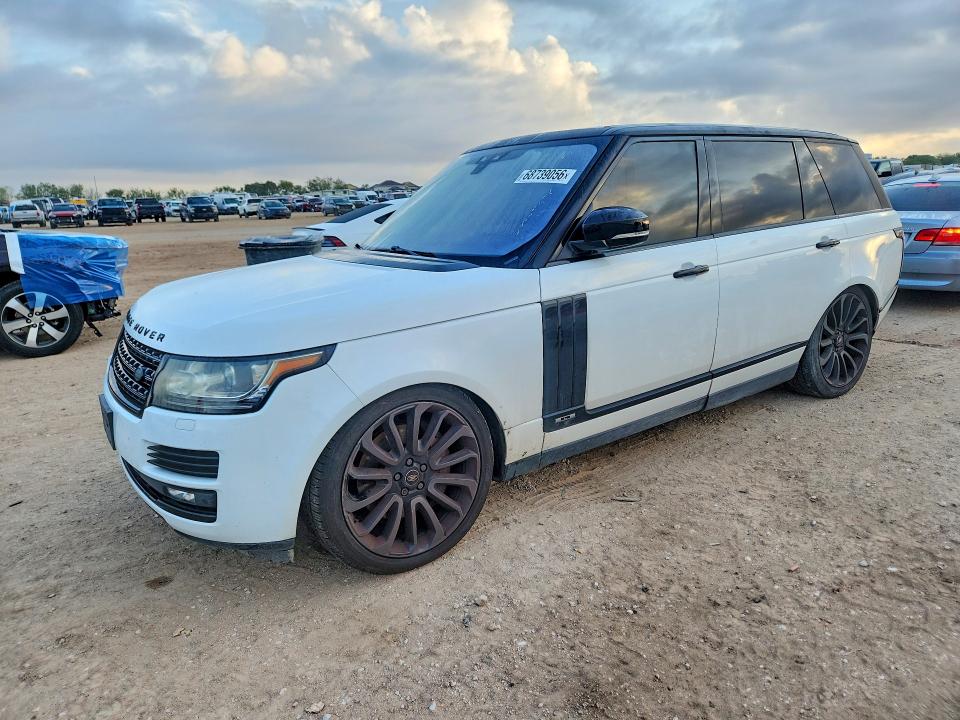 Снимка 1 от търг – 2017 LAND ROVER RANGE ROVER с VIN SALGS5FE4HA367703