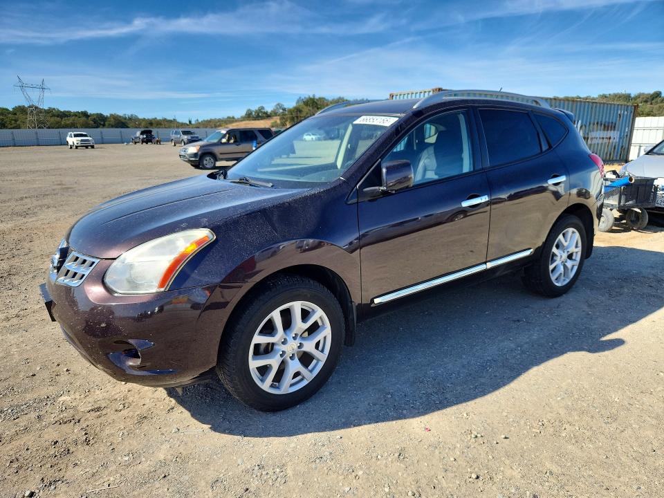NISSAN ROGUE 2012 with VIN JN8AS5MVXCW357175 - Photo from auction