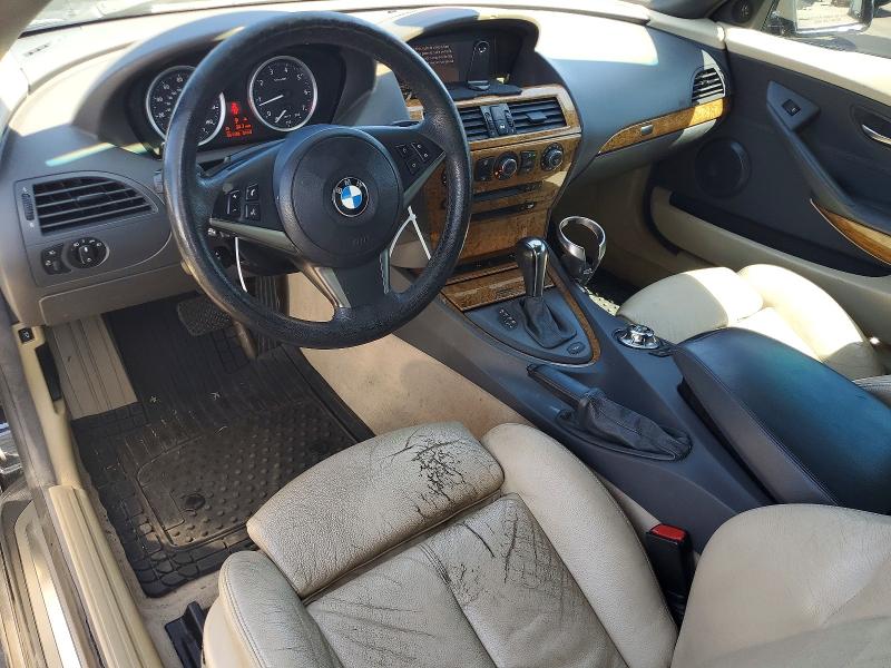 Foto 8 de la subasta – 2005 BMW 645 con VIN WBAEK73435B323197