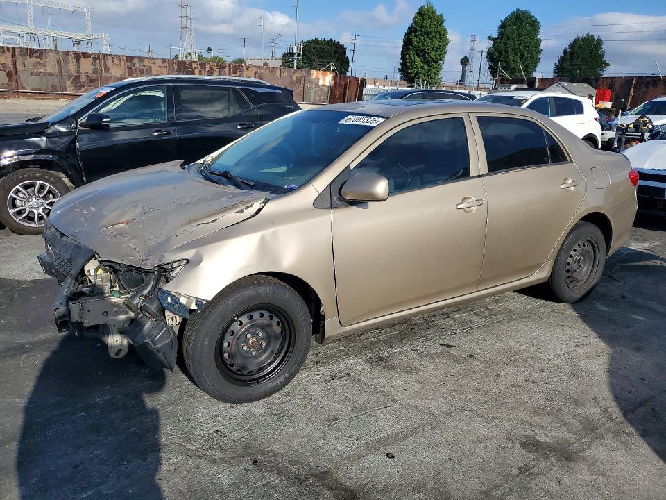 TOYOTA COROLLA 2010 with VIN 1NXBU4EE7AZ244744 - Photo from auction