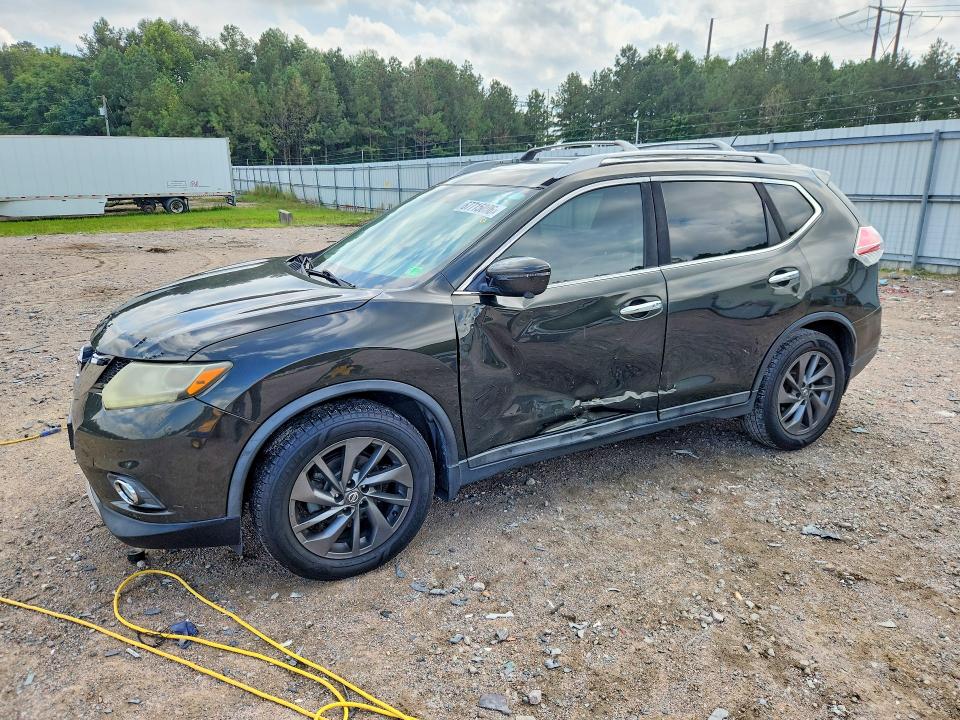 NISSAN ROGUE 2016 with VIN 5N1AT2MT8GC836817 - Photo from auction