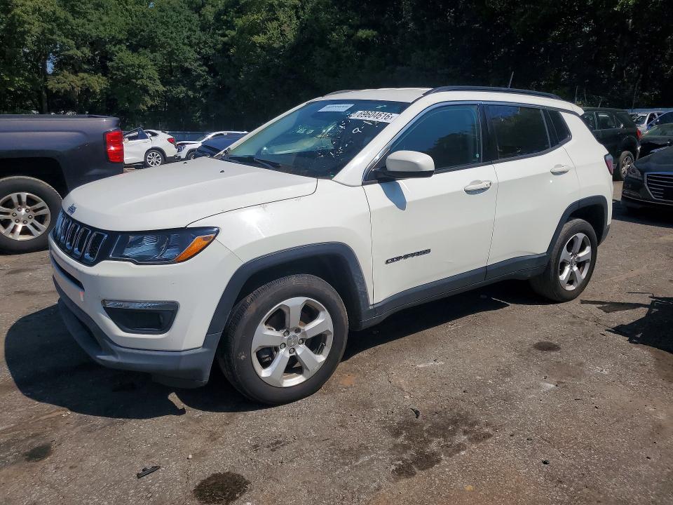 JEEP COMPASS 2019 with VIN 3C4NJDBB5KT641708 - Photo from auction