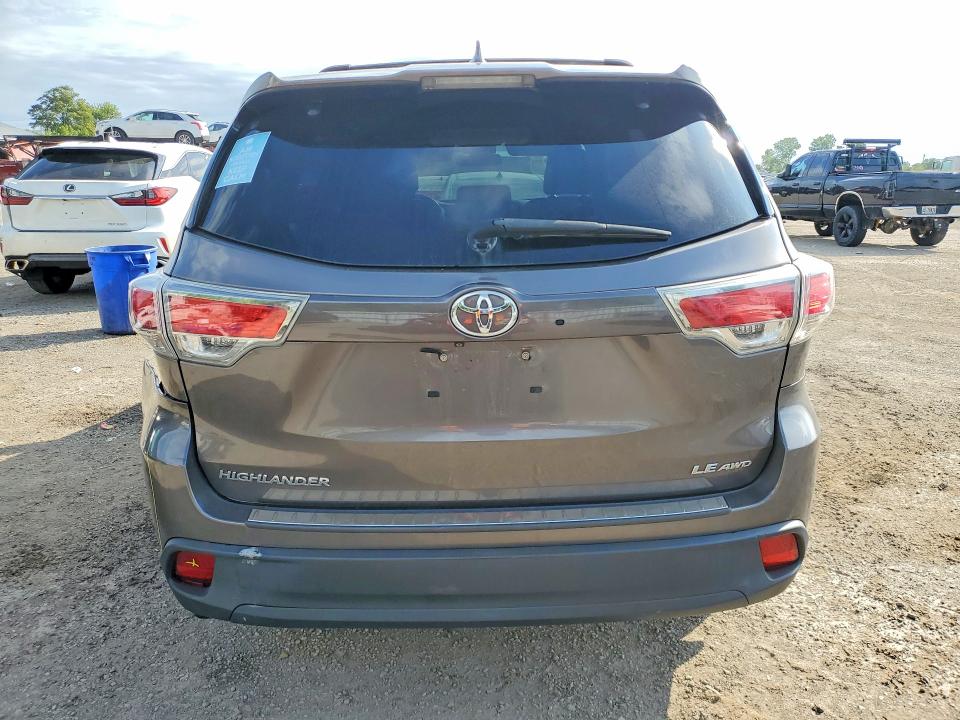 صورة رقم 6 من المزاد - 2014 TOYOTA HIGHLANDER مع VIN 5TDBKRFH5ES007583