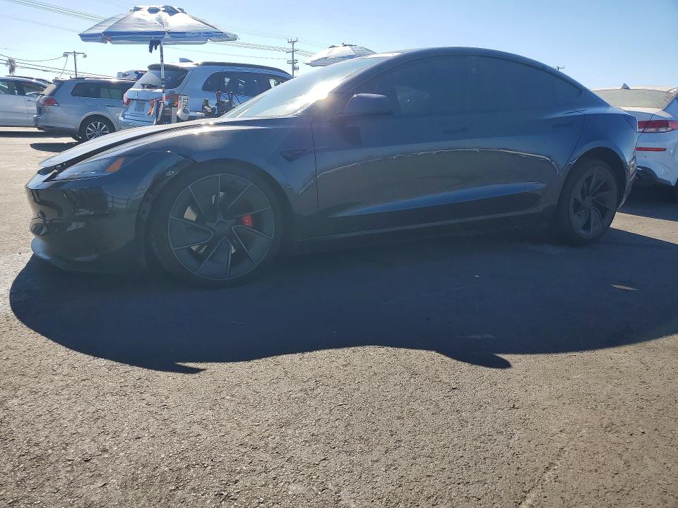 Photo 1 from auction – 2024 TESLA MODEL 3 with VIN 5YJ3E1ET0RF835506
