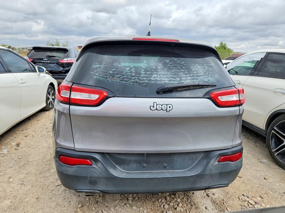Снимка 6 от търг – 2016 JEEP CHEROKEE с VIN 1C4PJLAB8GW159045