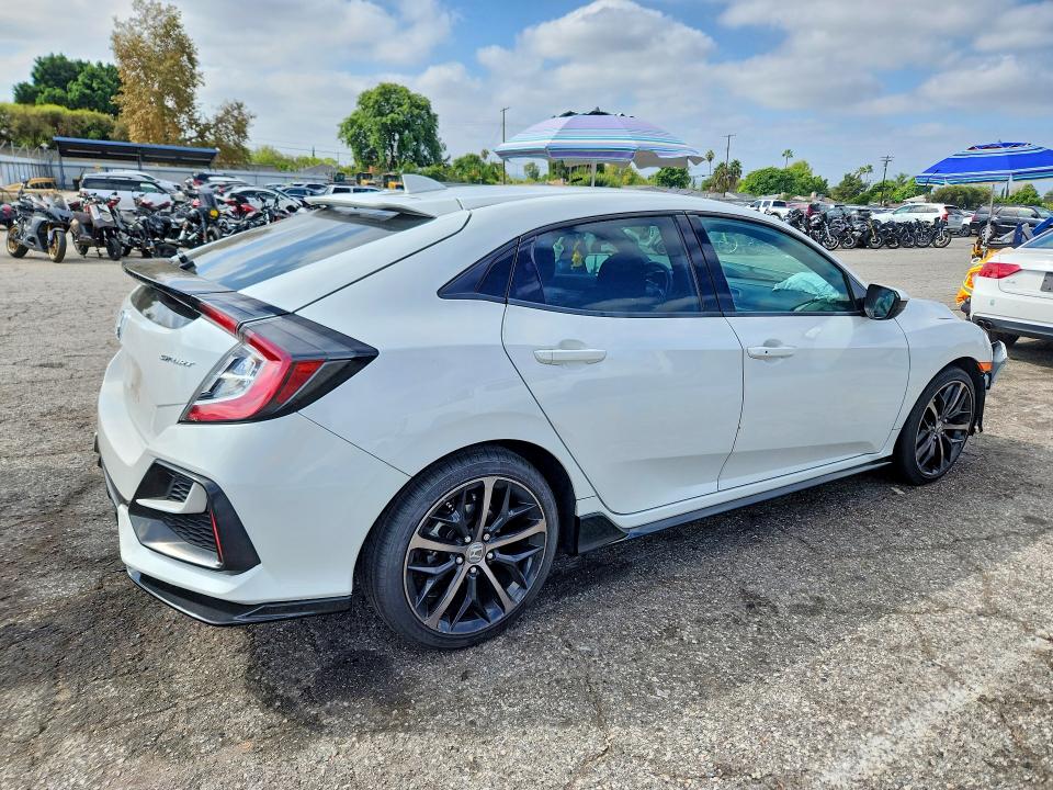 Photo 3 from auction – 2020 HONDA CIVIC with VIN SHHFK7H42LU402255