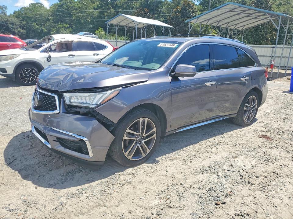 ACURA MDX 2018 с VIN 5J8YD4H86JL024782 - Снимка от търг