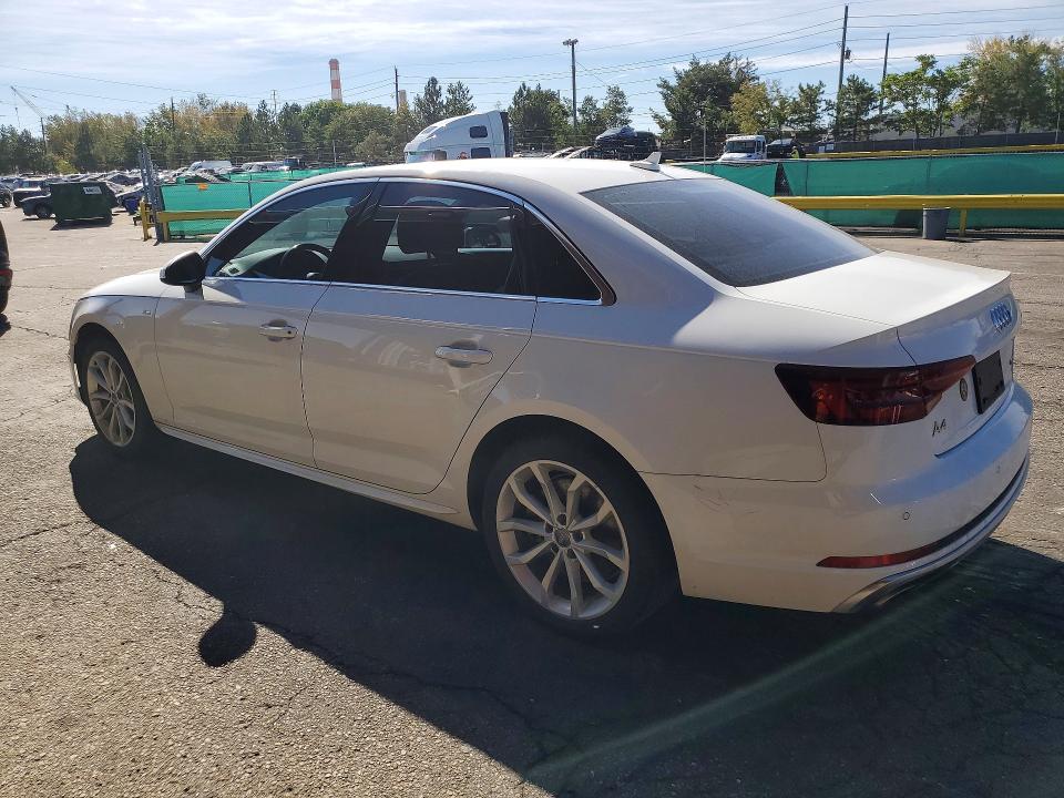 Photo 2 from auction – 2019 AUDI A4 with VIN WAUENAF46KA002935
