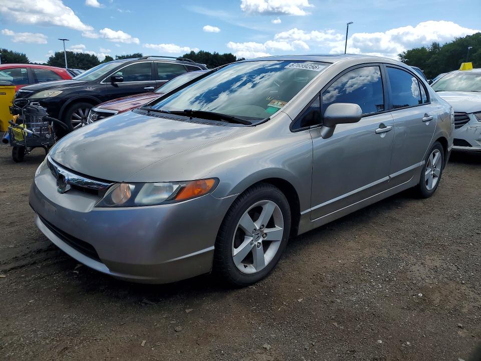 HONDA CIVIC 2006 with VIN JHMFA16806S002210 - Photo from auction