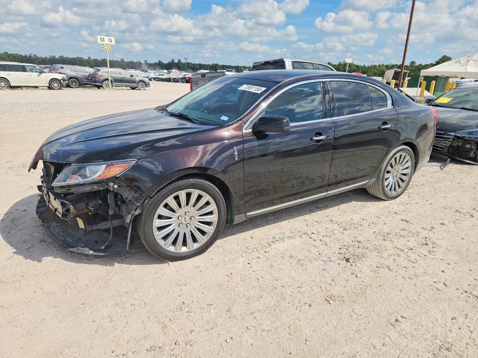 LINCOLN MKS 2013 with VIN 1LNHL9DK6DG603599 - Photo from auction