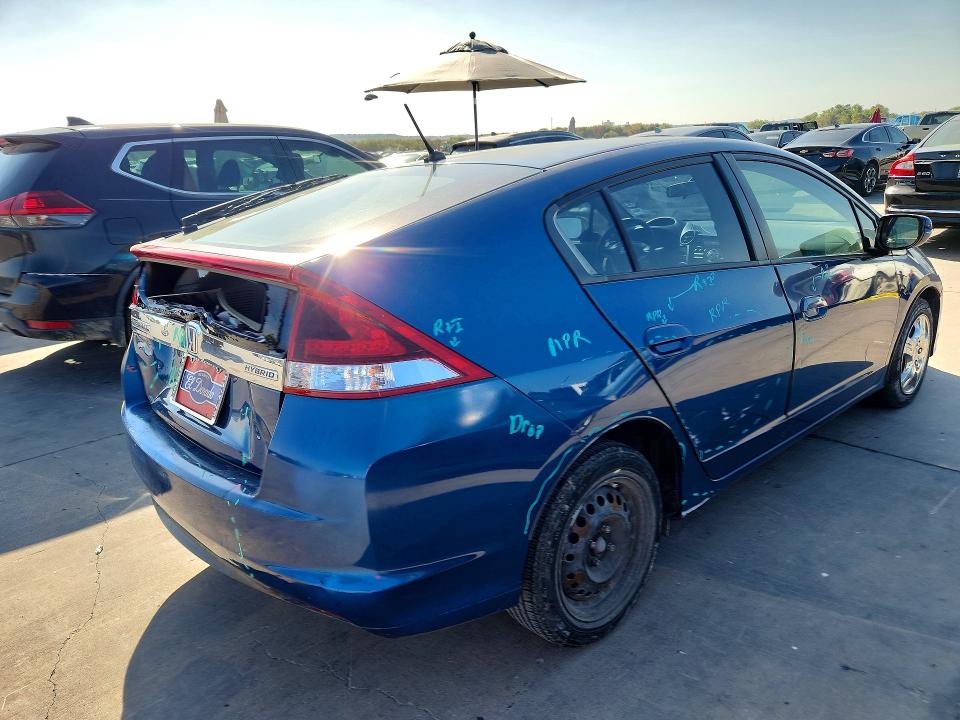 Photo 3 from auction – 2012 HONDA INSIGHT with VIN JHMZE2H5XCS001247