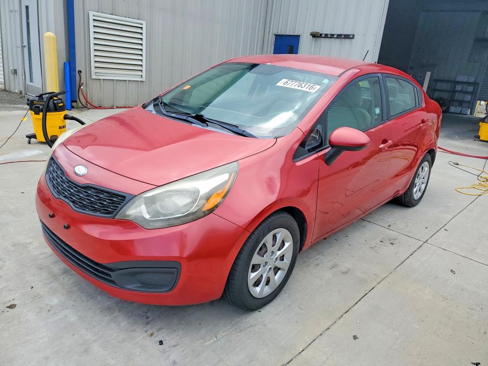 KIA RIO 2013 with VIN KNADM4A34D6219789 - Photo from auction