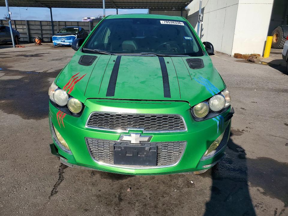 Photo 5 from auction – 2014 CHEVROLET SONIC with VIN 1G1JG6SB8E4227933