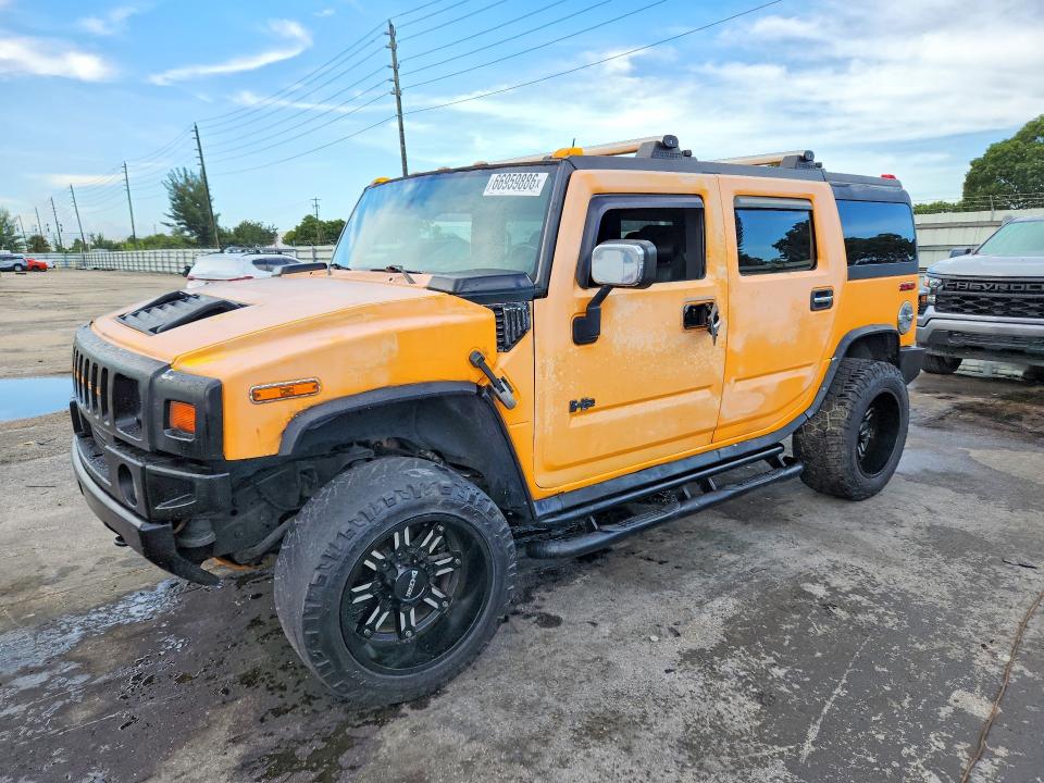 HUMMER H2 2003 с VIN 5GRGN23U03H136966 - Фото с аукциона