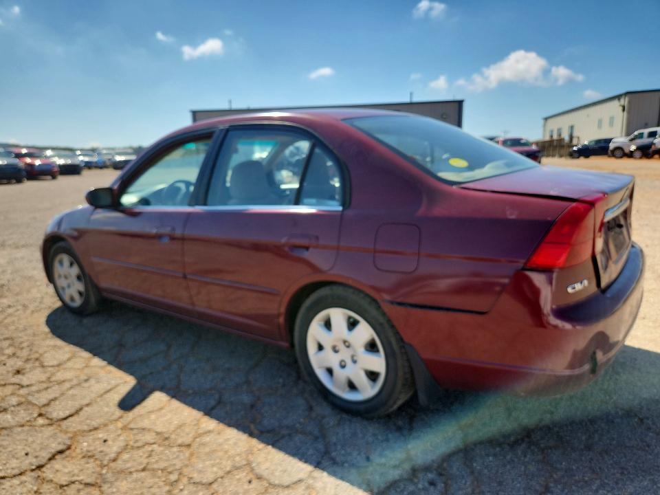 Снимка 2 от търг – 2002 HONDA CIVIC с VIN 1HGES26722L034797