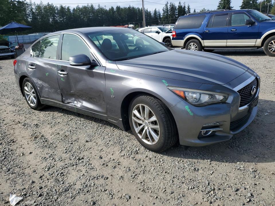 Photo 4 from auction – 2014 INFINITI Q50 with VIN JN1BV7AR2EM700461