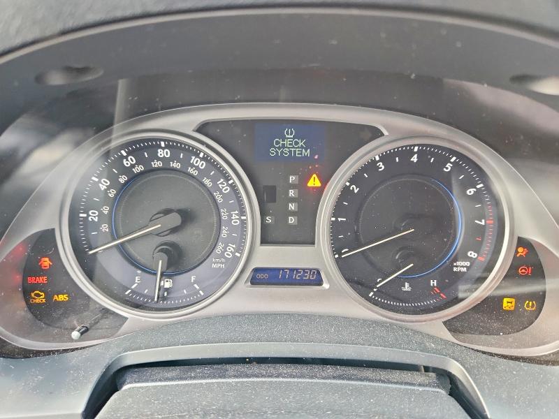 Photo 9 from auction – 2009 LEXUS IS with VIN JTHCK262092028828