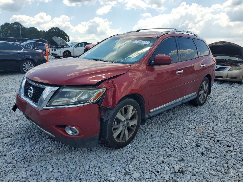 Photo 1 from auction – 2015 NISSAN PATHFINDER with VIN 5N1AR2MM0FC675319